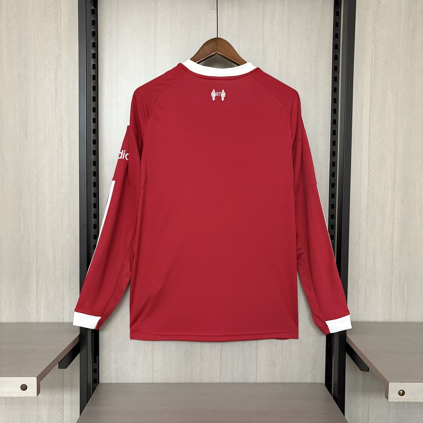 Camisa Liverpool 1 - Manga Longa - 2025/26