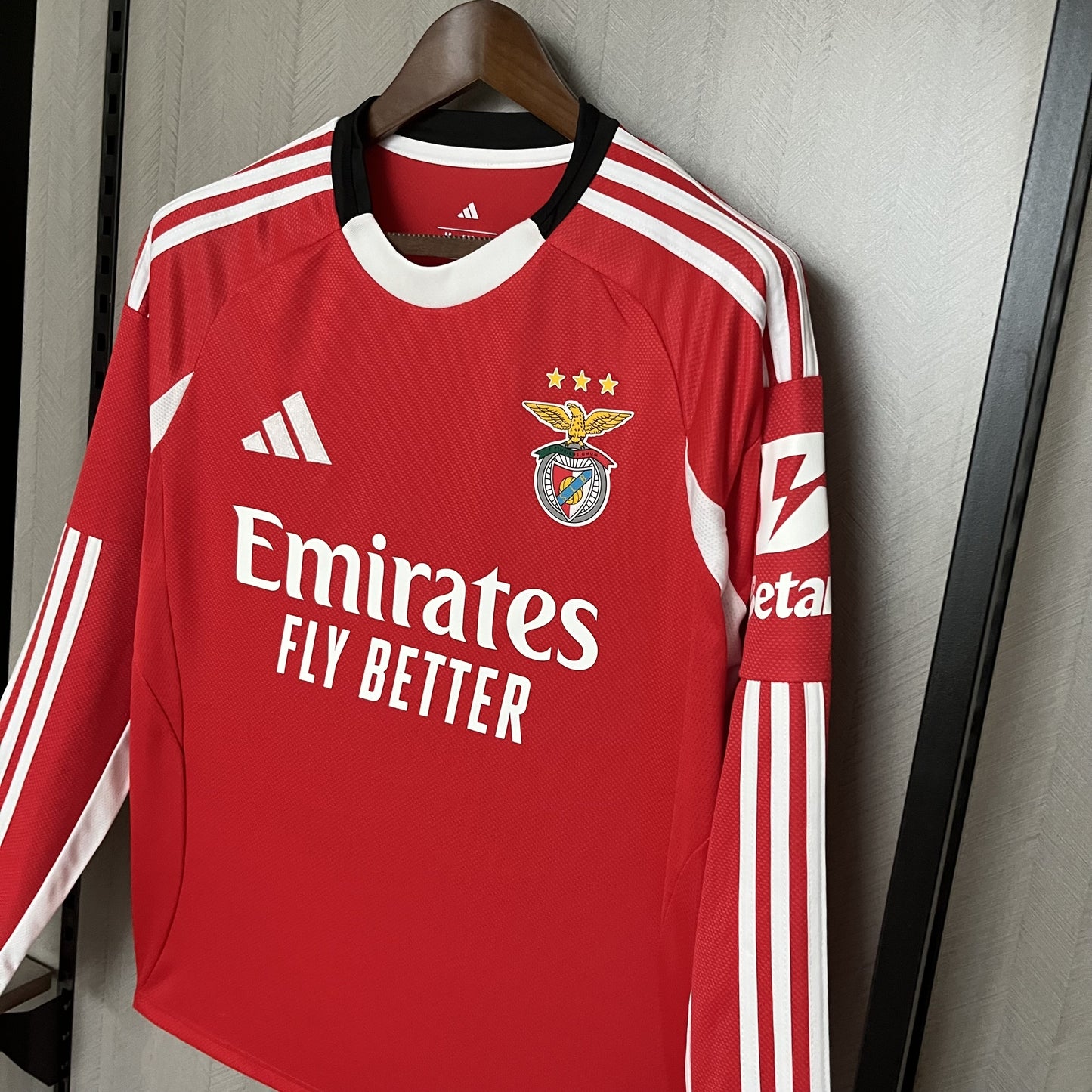 Camisa Benfica 1 - Manga Longa - 2025/26