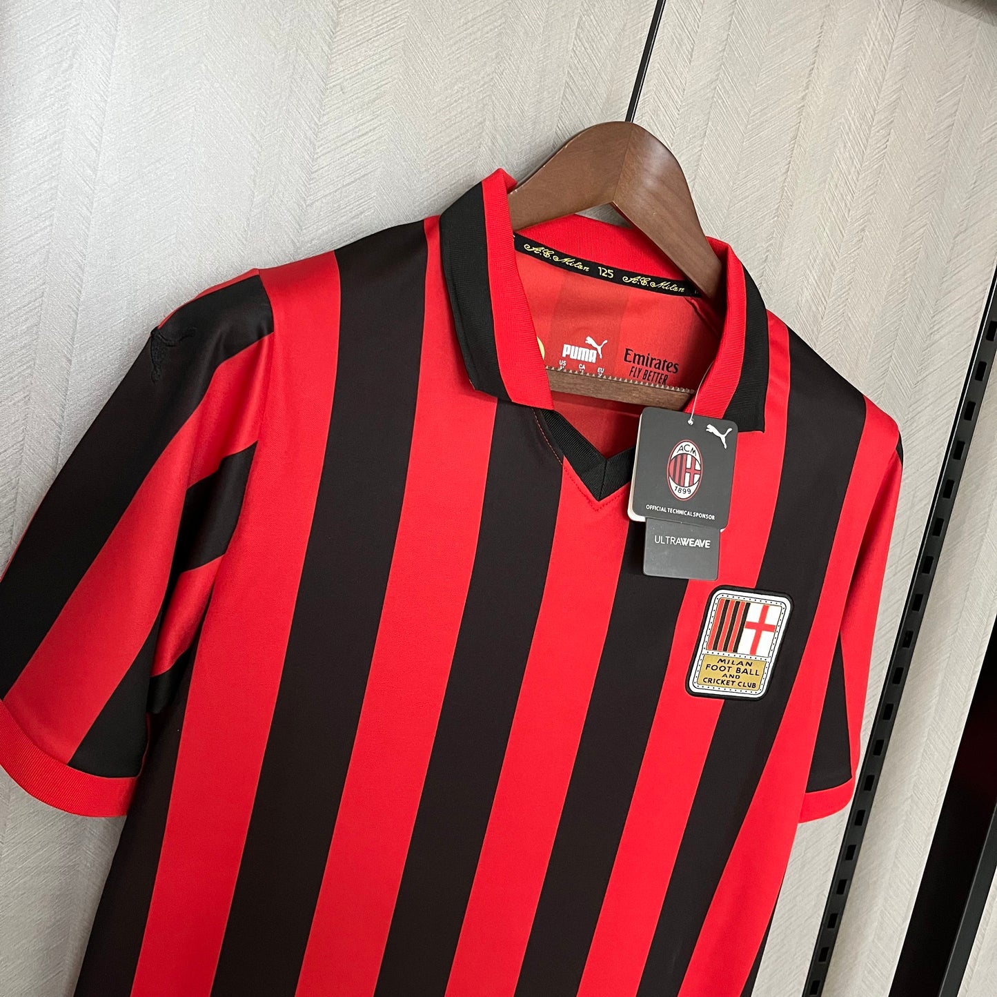 Camisa Milan - Especial 125 anos