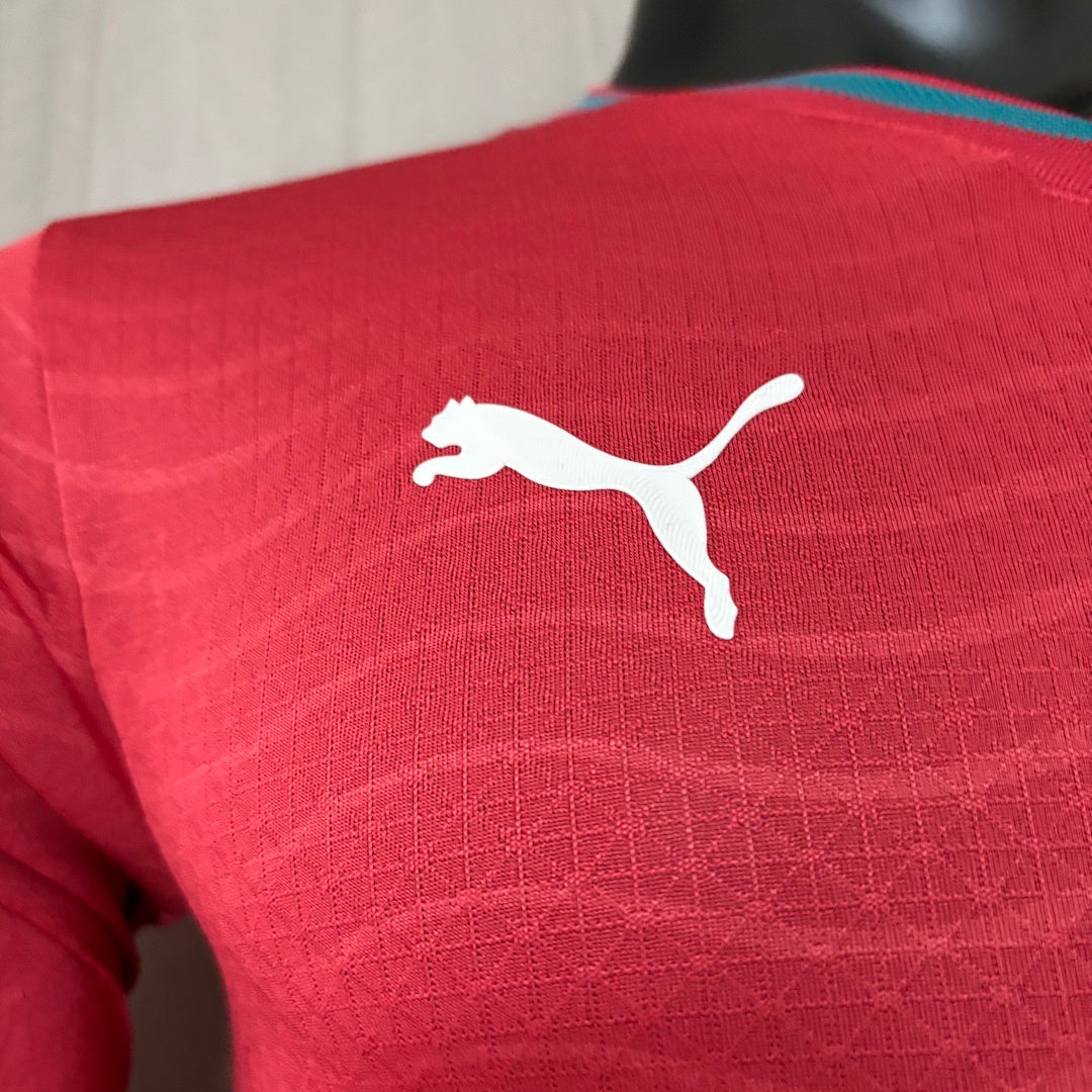 Camisa Portugal 1 - Modelo Jogador Manga Longa - 2026/27