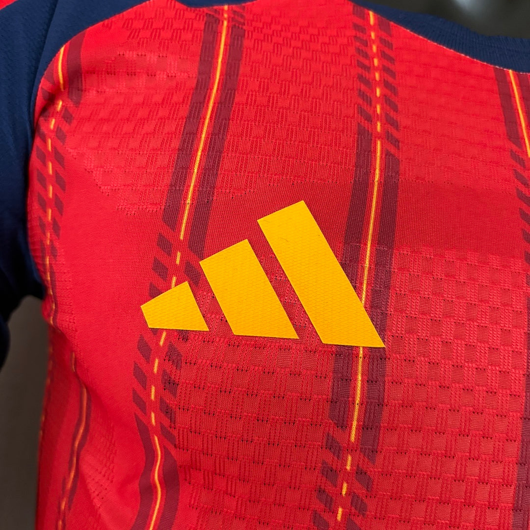 Camisa Espanha 1 - Modelo Jogador Manga Longa - 2026/27