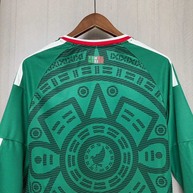 Camisa México 1 - Manga Longa - 2026/27