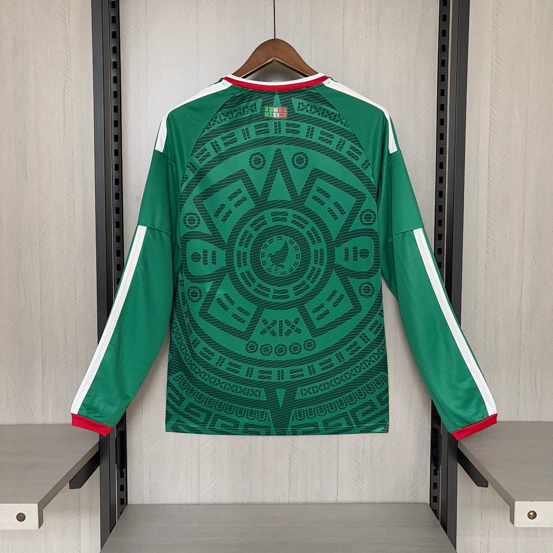 Camisa México 1 - Manga Longa - 2026/27