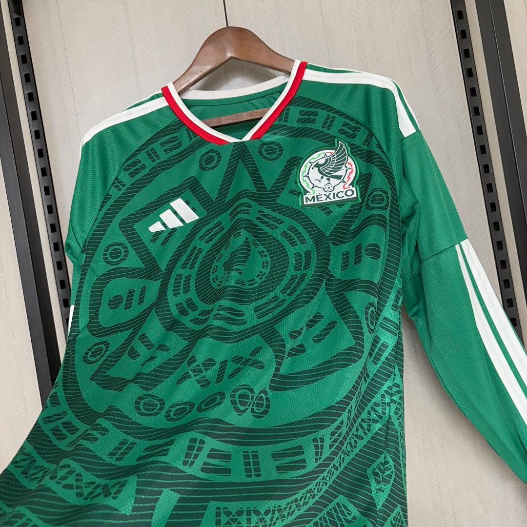 Camisa México 1 - Manga Longa - 2026/27