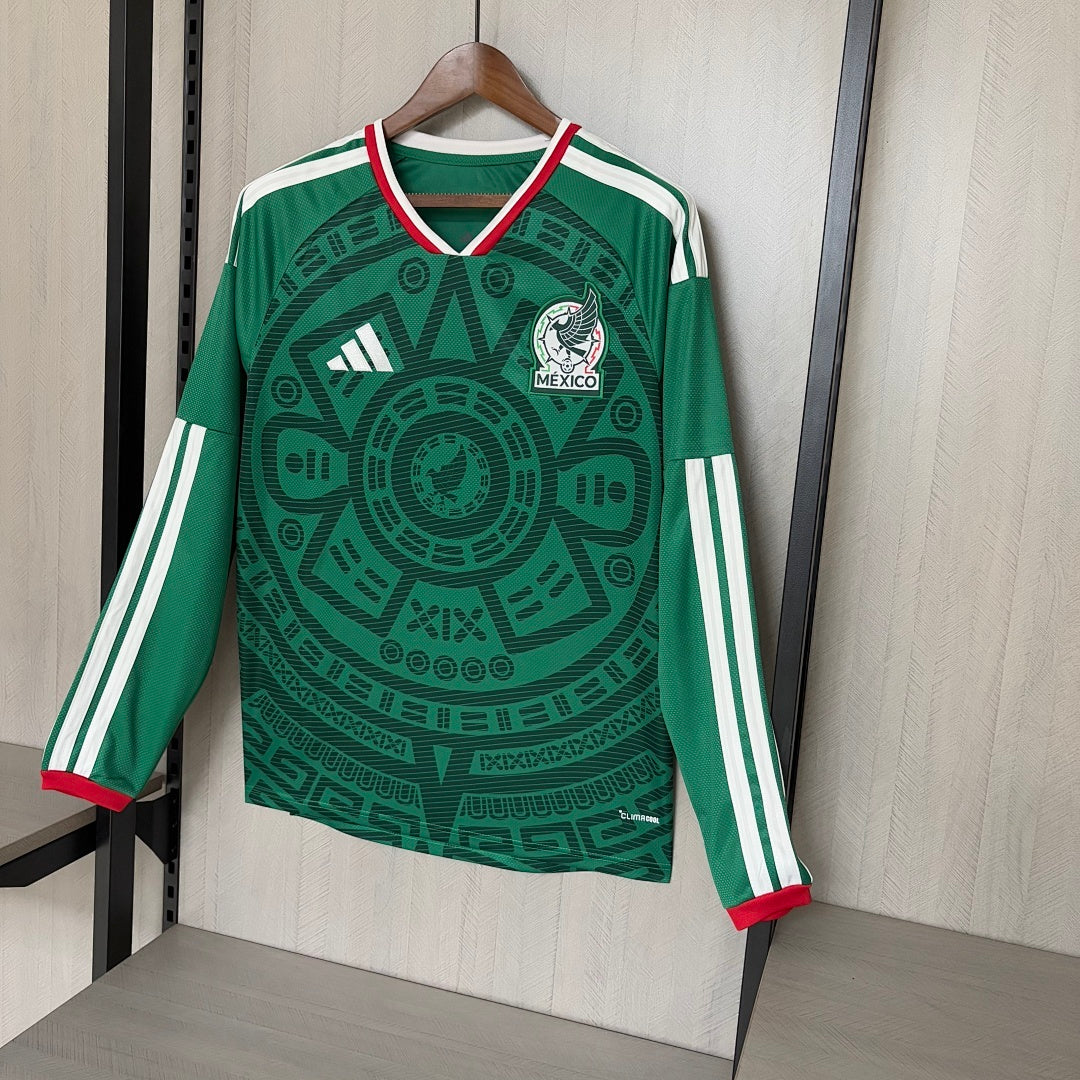Camisa México 1 - Manga Longa - 2026/27