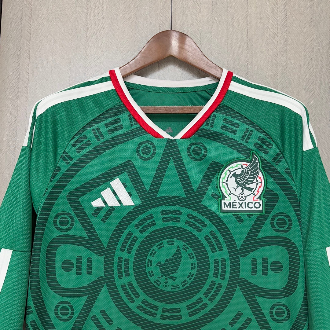 Camisa México 1 - Manga Longa - 2026/27