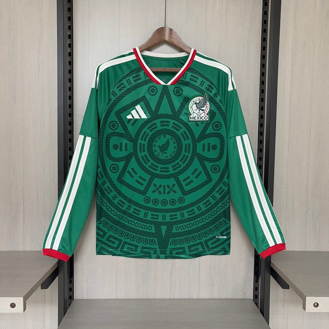 Camisa México 1 - Manga Longa - 2026/27