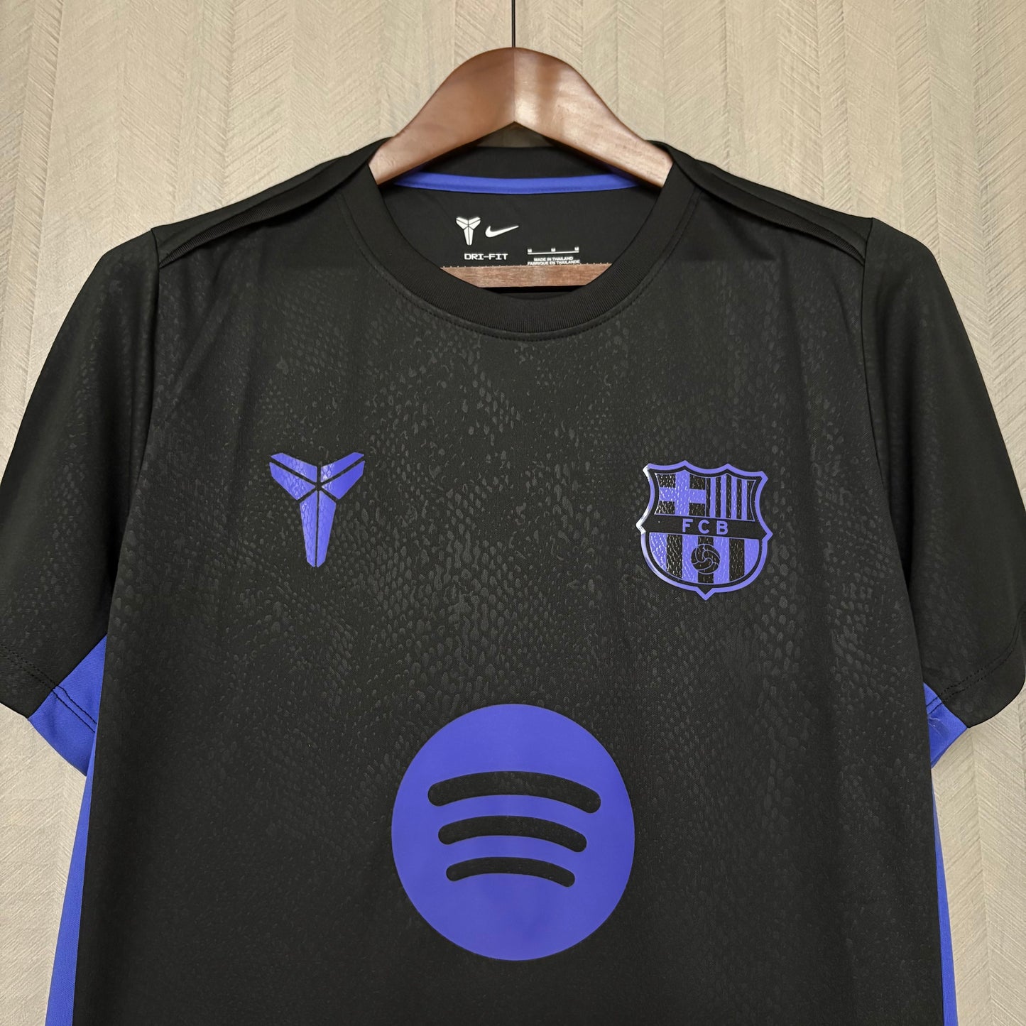 Camisa Barcelona - Mamba Negra - 2025/26
