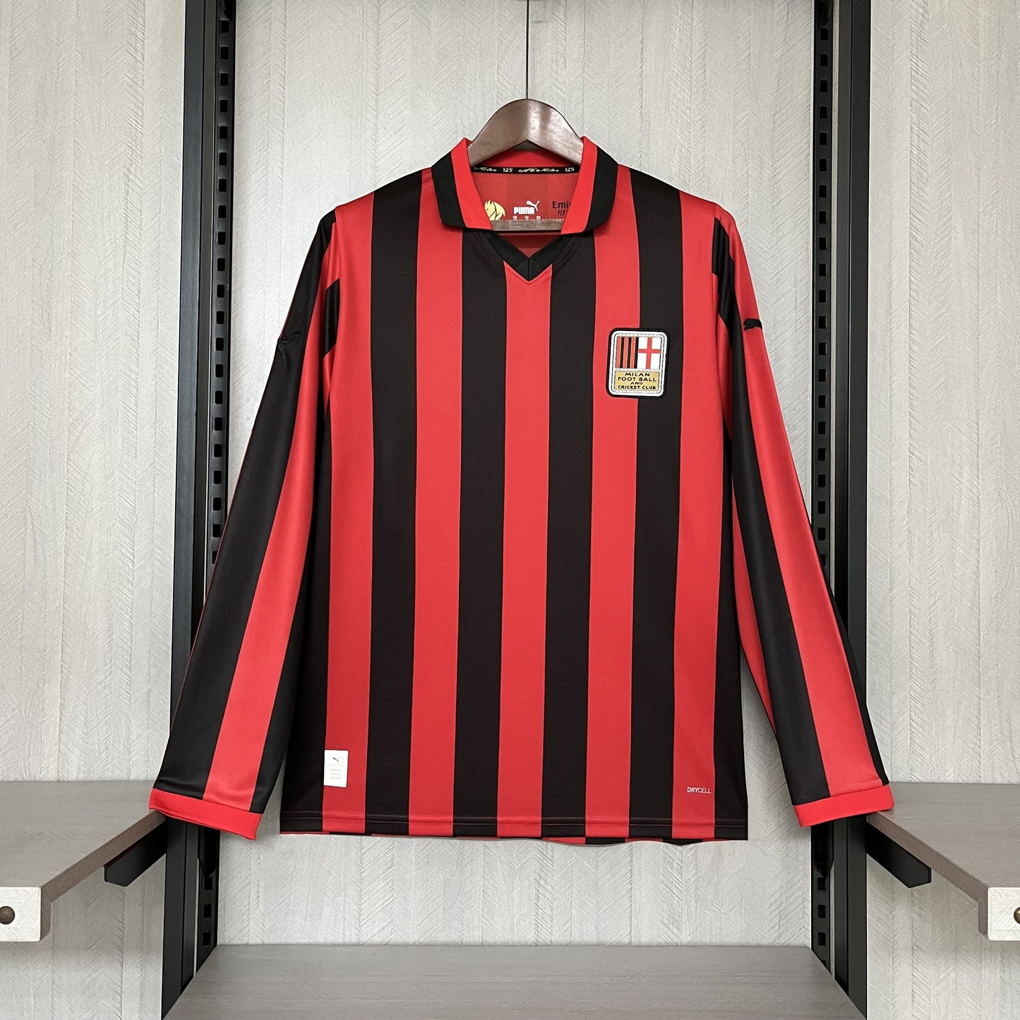 Camisa Milan - Especial 125 anos - Manga Longa