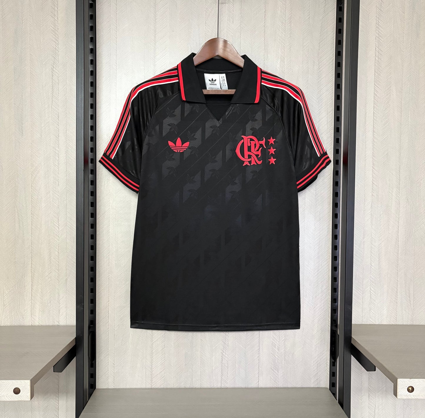 Camisa Flamengo Retrô Black - 2025/26