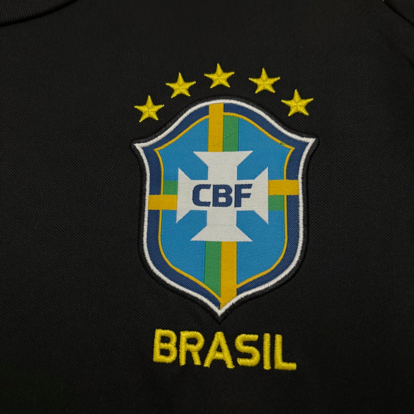 Camisa Brasil Treino Preta - 2026/27