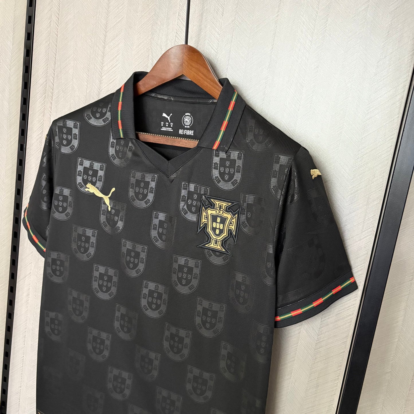 Camisa Portugal - Black Edition - 2026/27