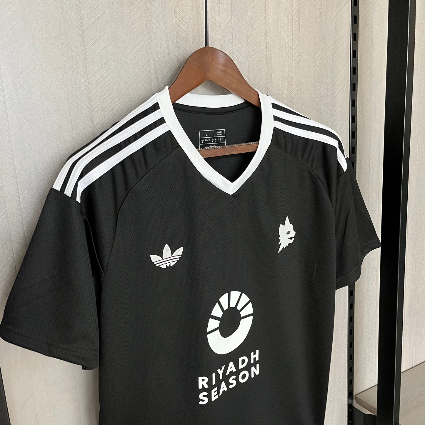 Camisa Roma - Black - 2024/25