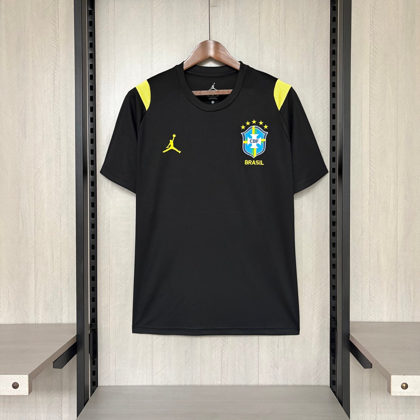 Camisa Brasil Treino Preta - 2026/27