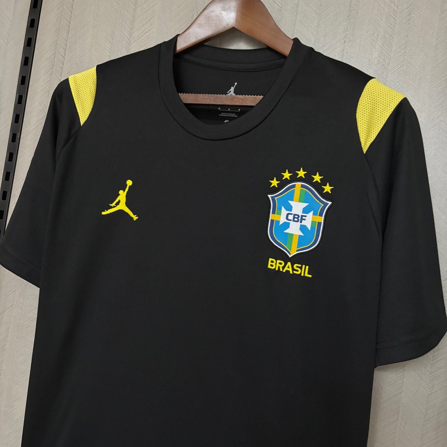 Camisa Brasil Treino Preta - 2026/27