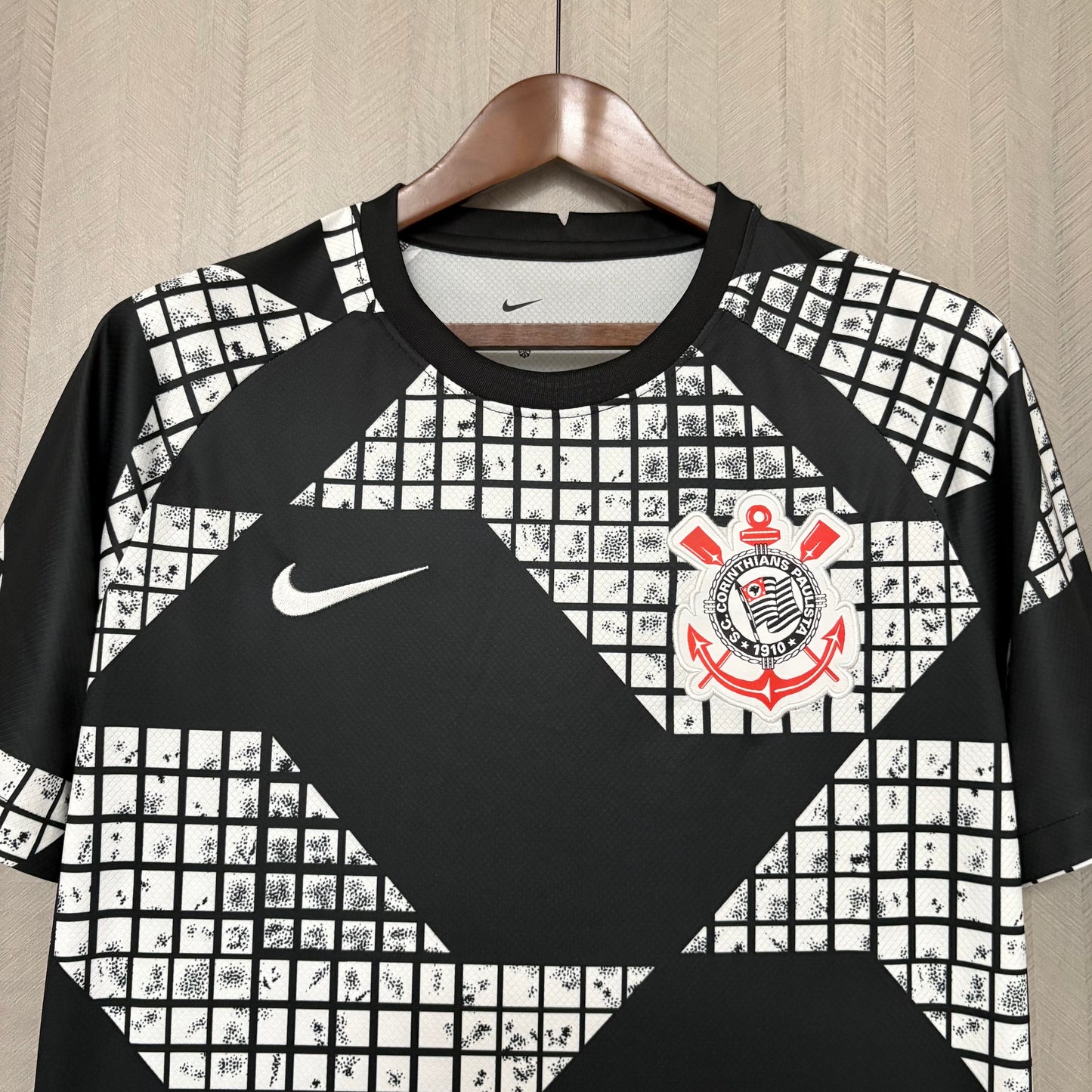 Camisa Corinthians Black and White - 2025/26