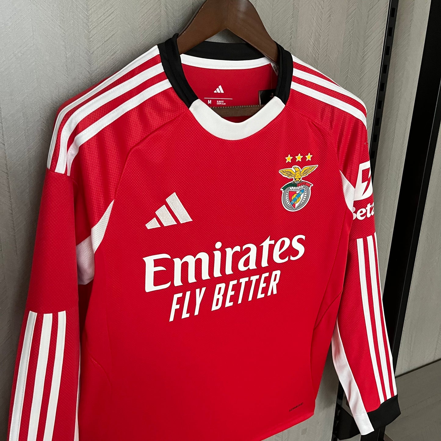 Camisa Benfica 1 - Manga Longa - 2025/26