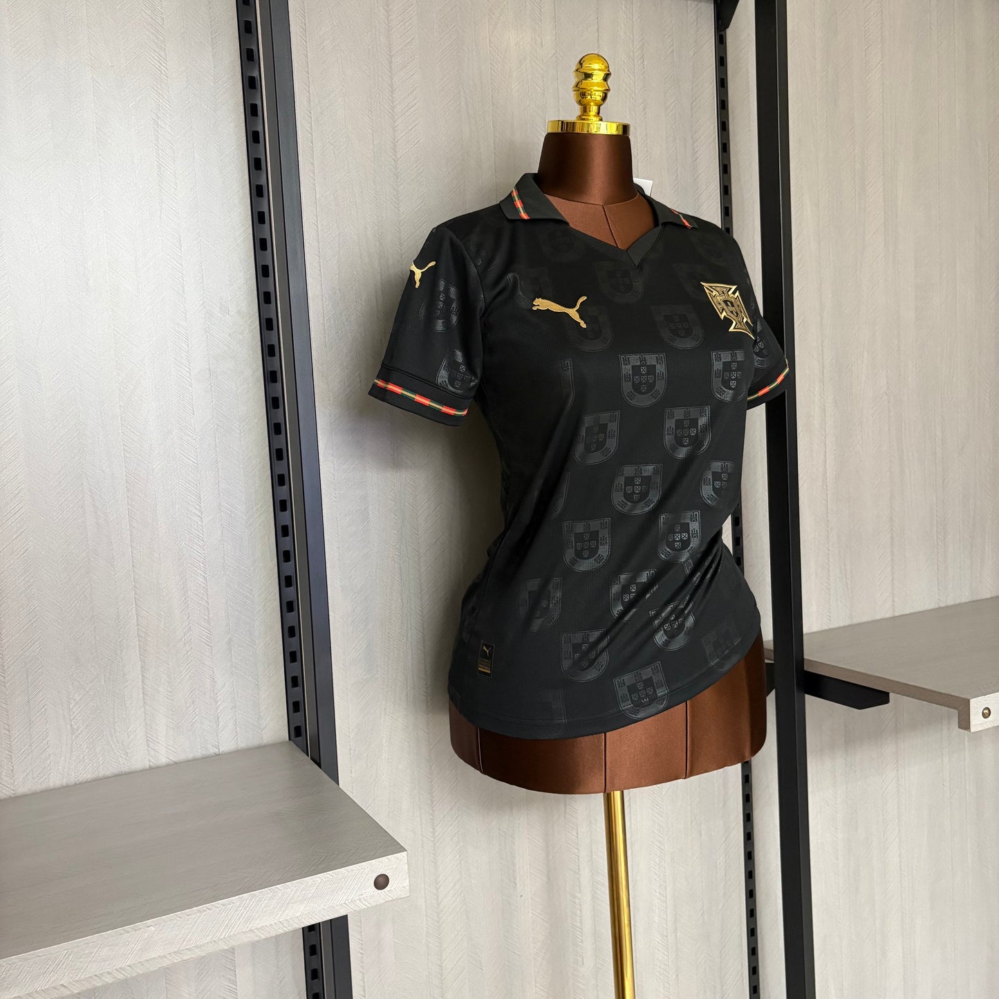 Camisa Portugal Black Edition - Feminina - 2026/27