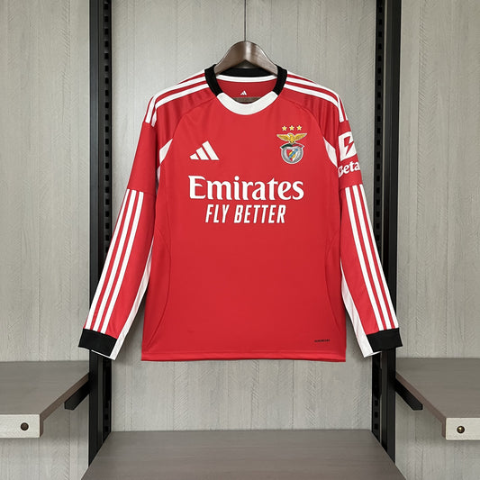 Camisa Benfica 1 - Manga Longa - 2025/26