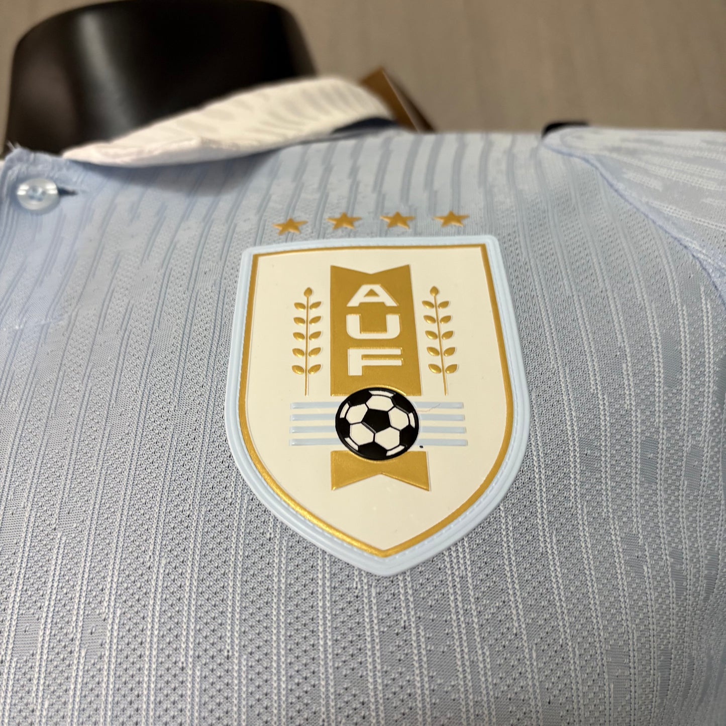 Camisa Uruguai 1 - Modelo Jogador Manga Longa - 2026/27
