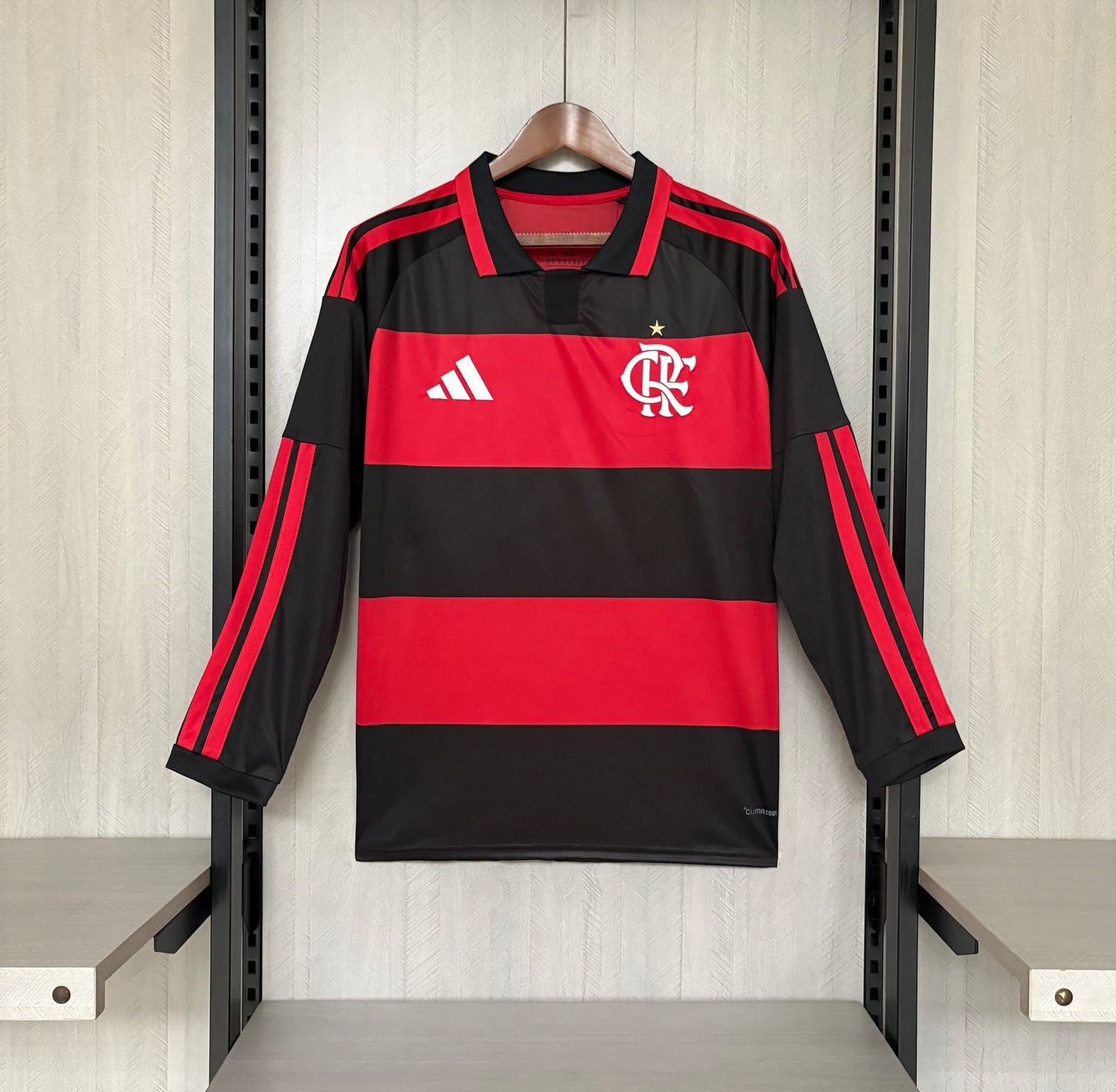 Camisa Flamengo 1 - Manga Longa - 2026/27