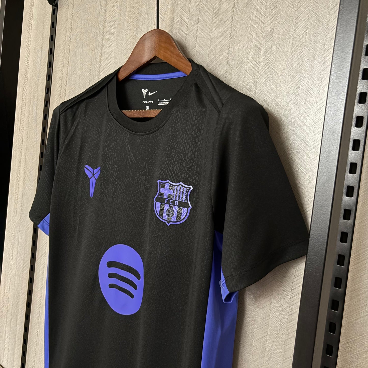 Camisa Barcelona - Mamba Negra - 2025/26