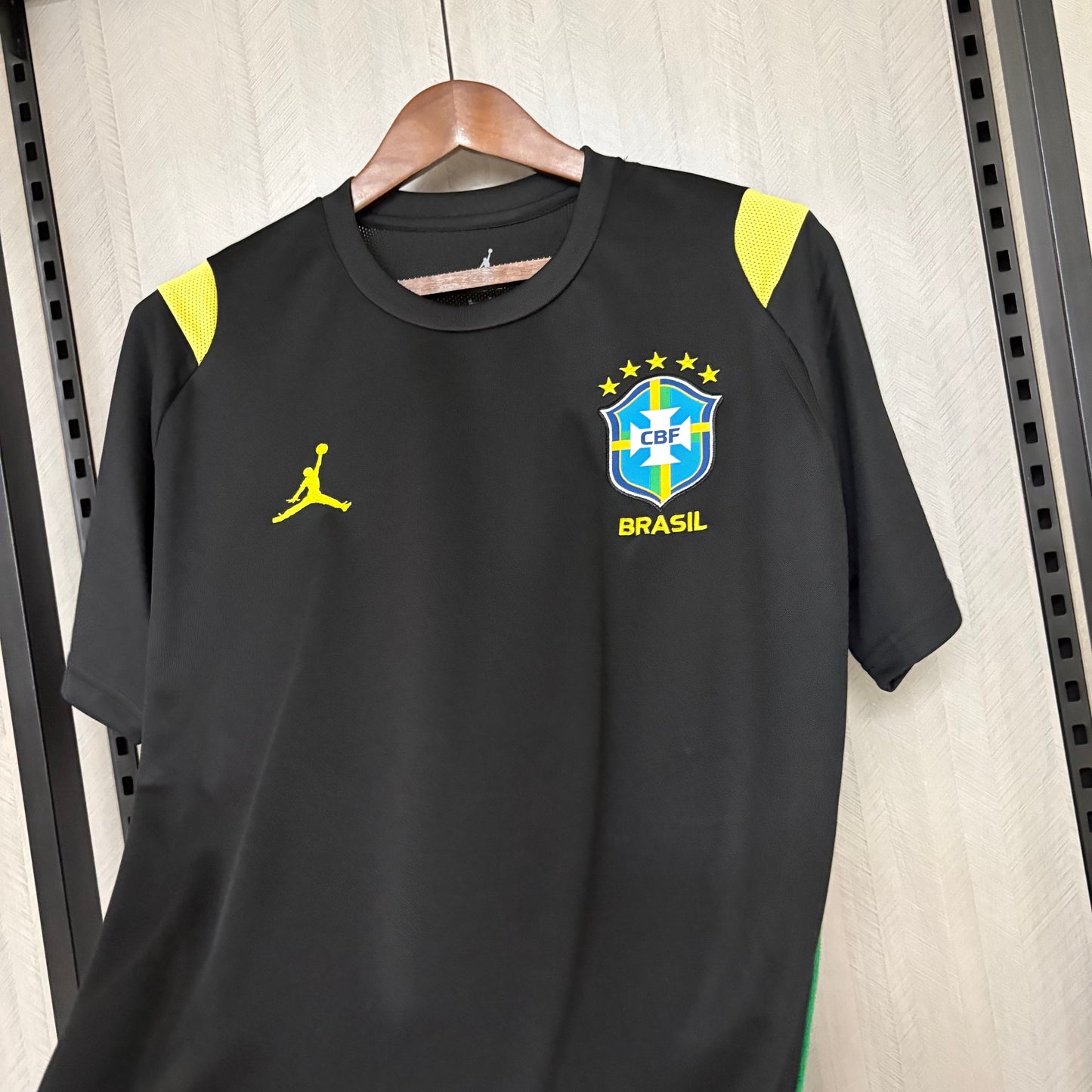 Camisa Brasil Treino Preta - 2026/27