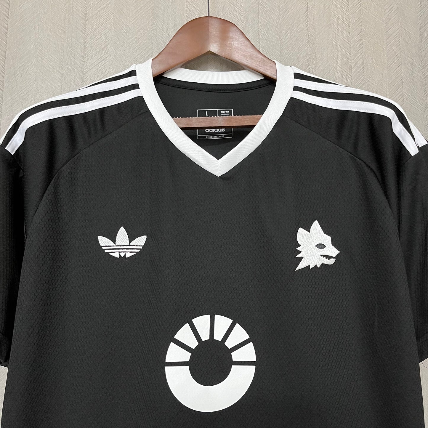 Camisa Roma - Black - 2024/25