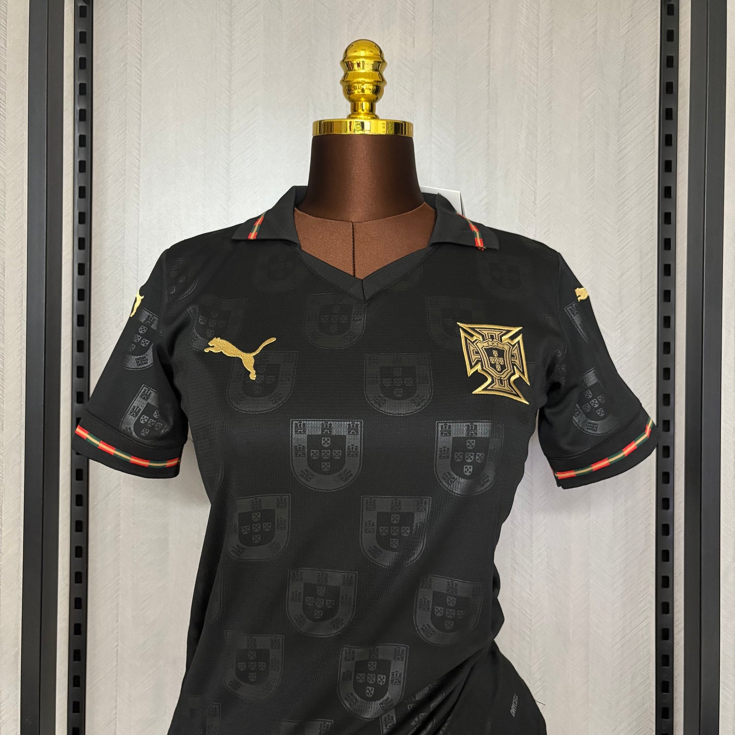 Camisa Portugal Black Edition - Feminina - 2026/27