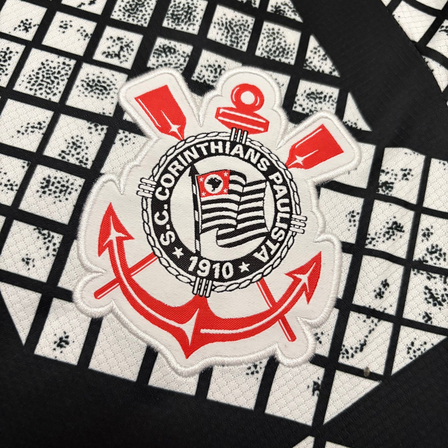 Camisa Corinthians Black and White - 2025/26