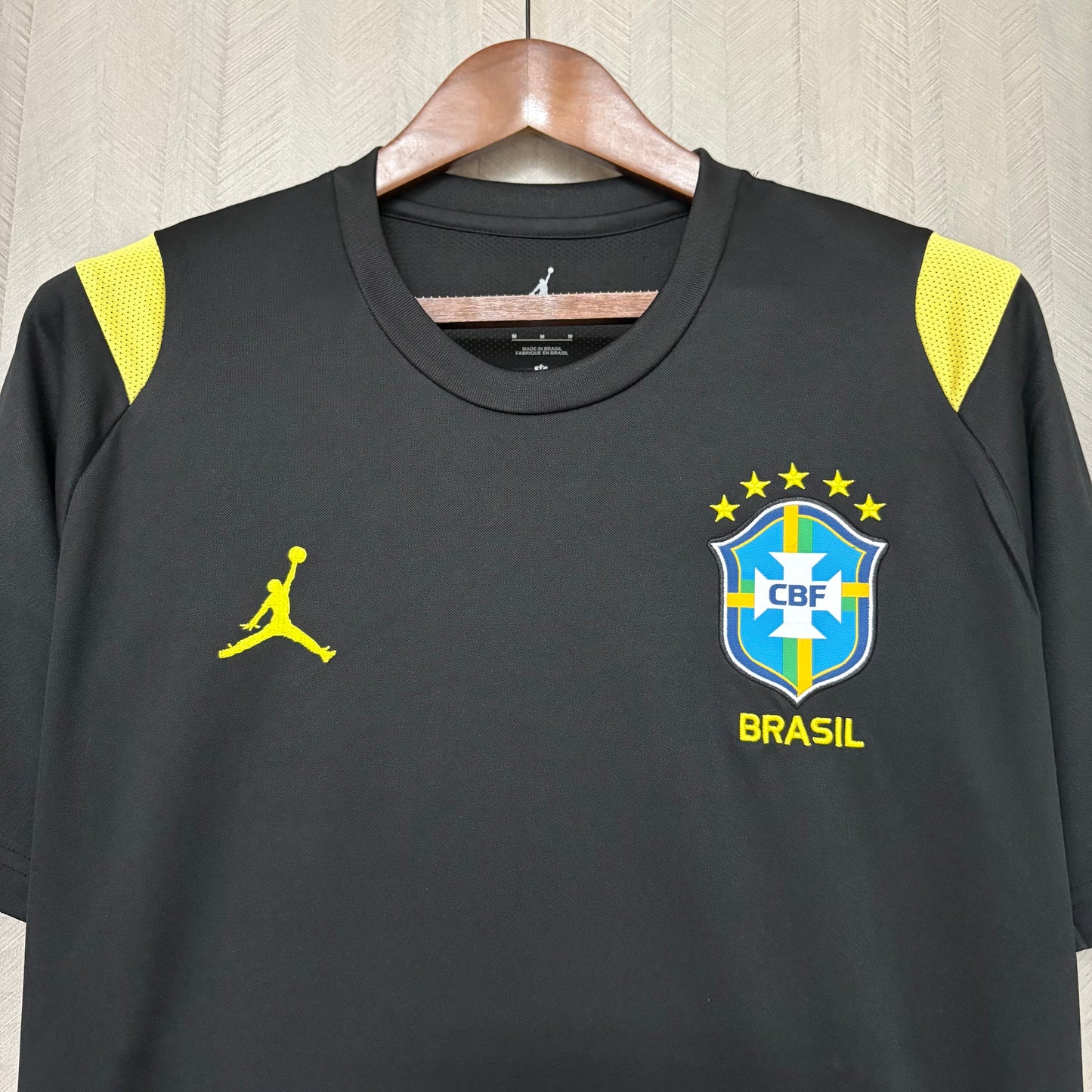 Camisa Brasil Treino Preta - 2026/27