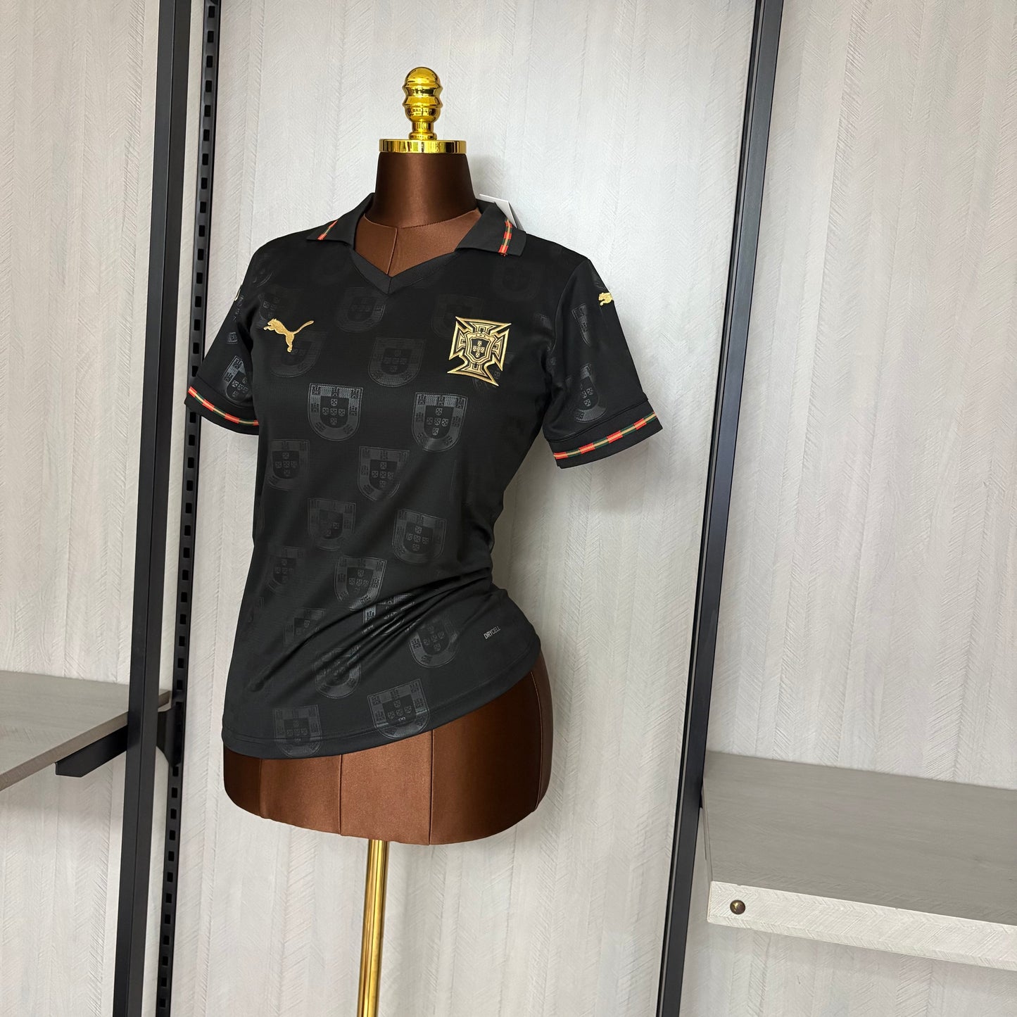 Camisa Portugal Black Edition - Feminina - 2026/27