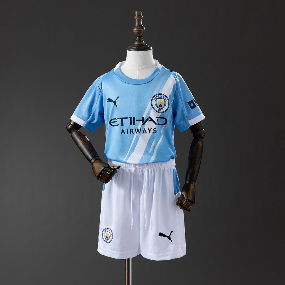 Kit Infantil Manchester City 1 - 2025/26